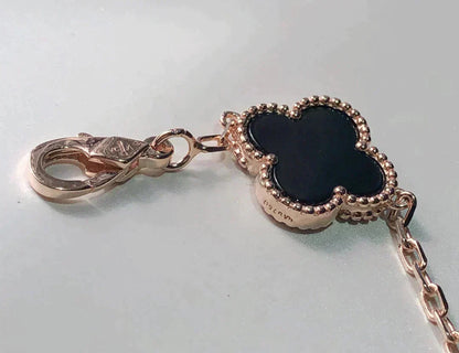 [Vicky]CLOVER 5 MOTIFS MULTICOLOR  BRACELET