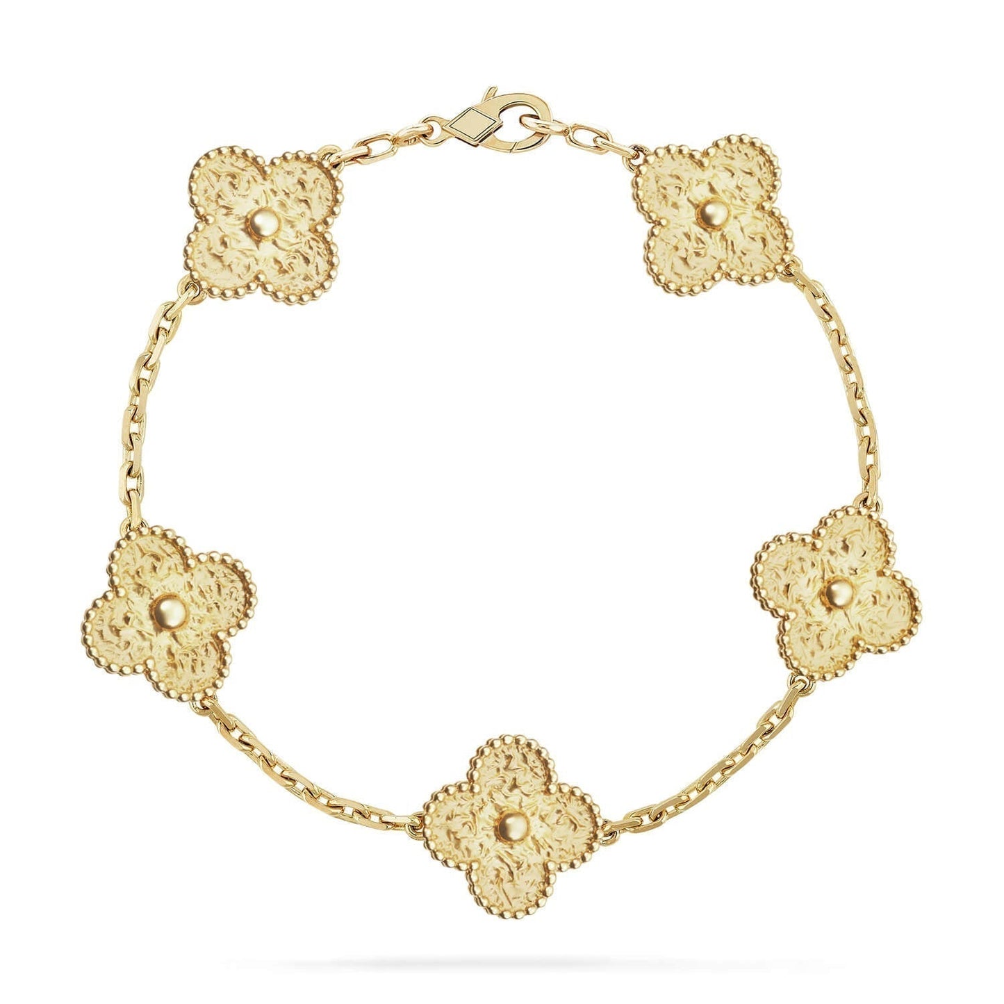 [Vicky]CLOVER 5 MOTIFS BRONZING BRACELET