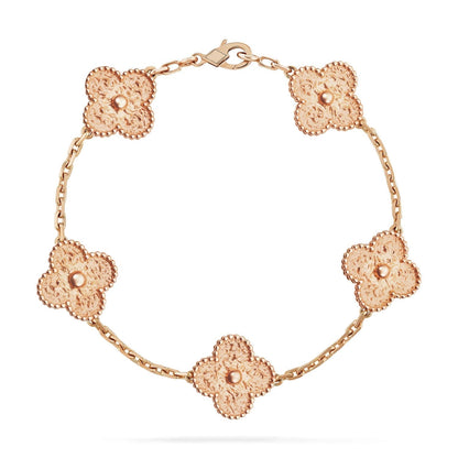 [Vicky]CLOVER 5 MOTIFS BRONZING BRACELET